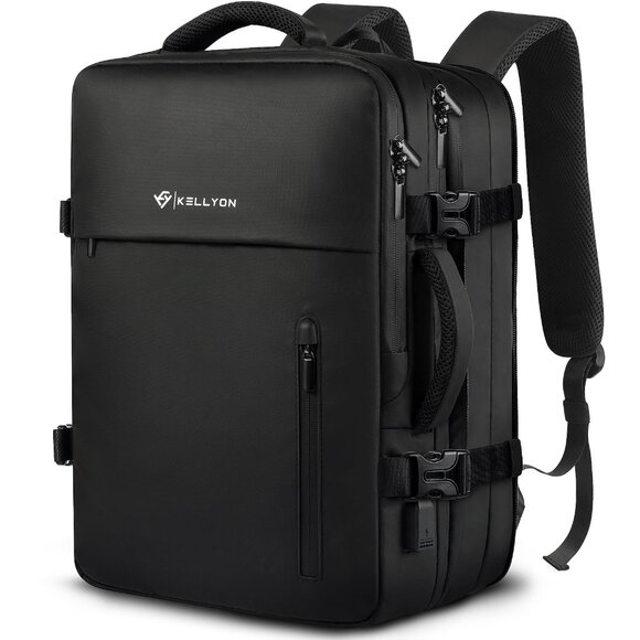 NWT Kellyon  Travel Laptop Backpack for Women Men, Expandable Carry on Bag - Picture 1 of 1